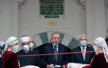 Cumhurbaşkanı Erdoğan, Saraybosna’da restore edilen Başçarşı Camisi’nin açılışını yaptı