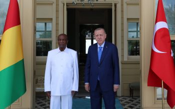 Cumhurbaşkanı Erdoğan, Gine Cumhurbaşkanı Conde ile görüştü