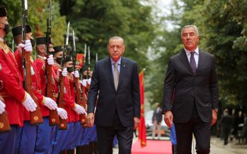 Cumhurbaşkanı Erdoğan, Karadağ Cumhurbaşkanlığı Rezidansı’nda