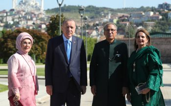 Cumhurbaşkanı Erdoğan, Pakistan Cumhurbaşkanı Alvi ile görüştü