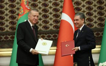 Cumhurbaşkanı Erdoğan, “Türkmenistan ile ticaret hacmimizi 5 milyar dolara çıkartmakta kararlıyız”