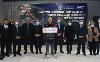 Ulaştırma Bakanı Adil Karaismailoğlu, İstanbul’un ulaşım ağını güçlendirmeye devam ediyoruz