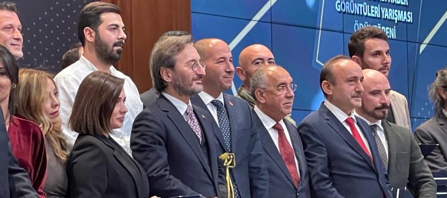 İletişim Başkanı Fahrettin Altun, 25’inci Zoom Uluslararası Haber Görüntüleri Yarışması Ödül Töreni’ne katıldı