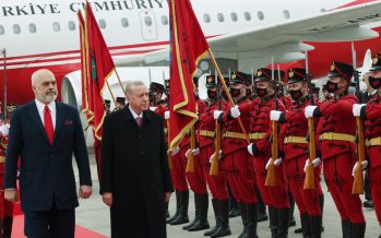 Cumhurbaşkanı Erdoğan Arnavutluk’ta