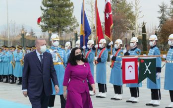 Kosova Cumhurbaşkanı Osmani-Sadriu Cumhurbaşkanlığı Külliyesinde