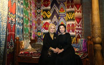 Emine Erdoğan, Özbekistan Cumhurbaşkanı Mirziyoyev’in eşi Ziroat Mirziyoyeva ile görüştü