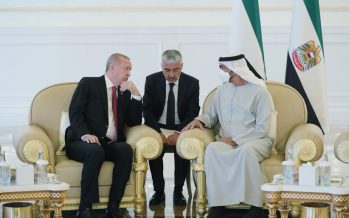 Cumhurbaşkanı Erdoğan, Birleşik Arap Emirlikleri Devlet Başkanı Al Nahyan’la bir araya geldi