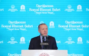 Cumhurbaşkanı Erdoğan, Darülaceze Sosyal Hizmet Şehri temel atma törenine katıldı