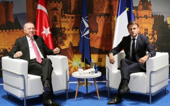 Cumhurbaşkanı Erdoğan, Fransa Cumhurbaşkanı Macron ile görüştü