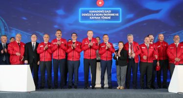 Dev yatırımlar | Cumhurbaşkanı Erdoğan, Karadeniz Gazı Denize İlk Boru İndirme ve Kaynak Töreni’ne katıldı