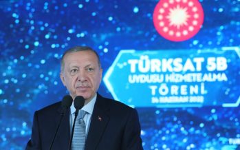 Dev yatırımlar | Cumhurbaşkanı Erdoğan, Türksat 5B Uydusu Hizmete Alma Töreni’ne katıldı