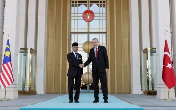 Malezya Kralı Sultan Abdullah Şah Cumhurbaşkanlığı Külliyesinde