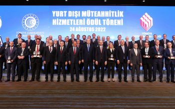 Cumhurbaşkanı Erdoğan, “Yurtdışı Müteahhitlik Hizmetleri Başarı Ödül Töreni”ne katıldı