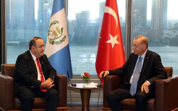 Cumhurbaşkanı Erdoğan, Guatemala Cumhurbaşkanı Giammattei ile görüştü