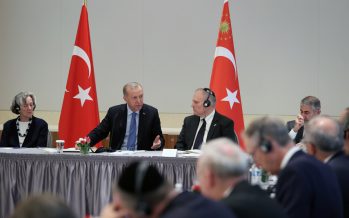 Cumhurbaşkanı Erdoğan, Amerikan Yahudi Toplumu Çatı Kuruluşları Temsilcilerini kabul etti