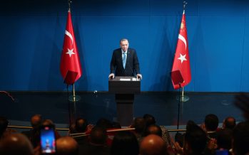 Cumhurbaşkanı Erdoğan ABD’de yaşayan Türk vatandaşlarıyla bir araya geldi