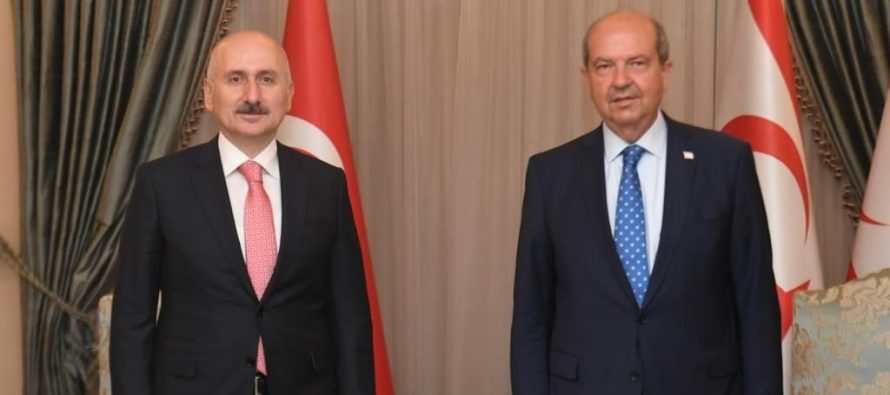 ULAŞTIRMA VE ALTYAPI BAKANI KARAİSMAİLOĞLU KIBRIS’TA TEMASLARDA BULUNDU