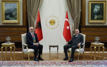 Cumhurbaşkanı Erdoğan, Arnavutluk Başbakanı Rama ile görüştü