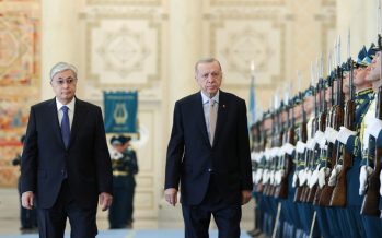 Cumhurbaşkanı Erdoğan, Kazakistan Akorda Sarayı’nda