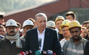 Cumhurbaşkanı Erdoğan, patlama yaşanan TTK Amasra Müessesesi’ne ait maden ocağında incelemelerde bulundu