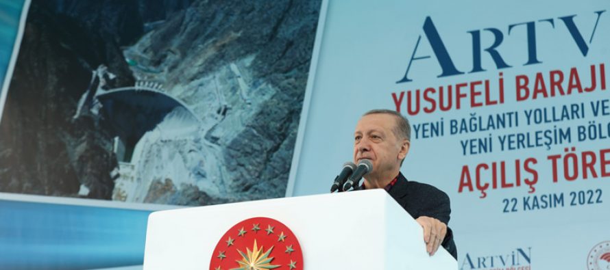 CUMHURBAŞKANI ERDOĞAN “BU ESERİN GURURU MİLLETİMİZE AİT