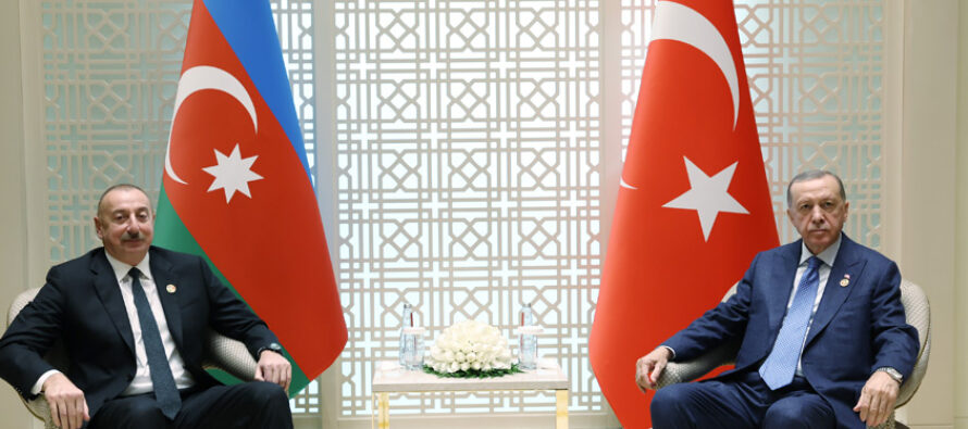 Cumhurbaşkanı Erdoğan, Azerbaycan Cumhurbaşkanı Aliyev ile görüştü