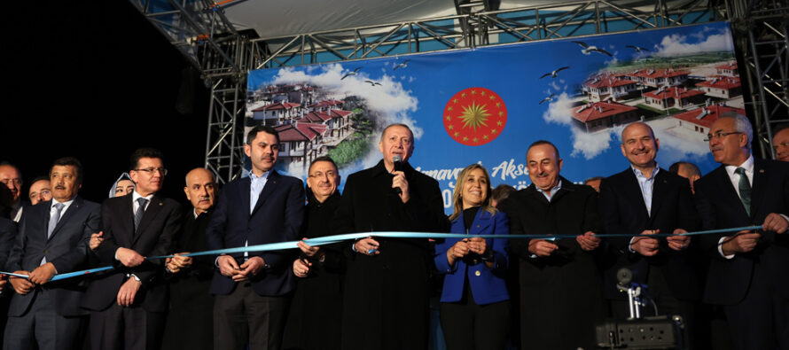 Cumhurbaşkanı Erdoğan Antalya’da Köy Konutları Anahtar Teslim Töreninde konuştu