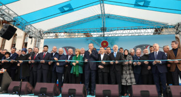 Dev yatırımlar | Cumhurbaşkanı Erdoğan, Kâğıthane-İstanbul Havalimanı metro hattının açılışını yaptı