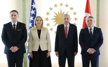 Cumhurbaşkanı Erdoğan, Bosna Hersek Devlet Başkanlığı Konseyi üyeleri ile görüştü