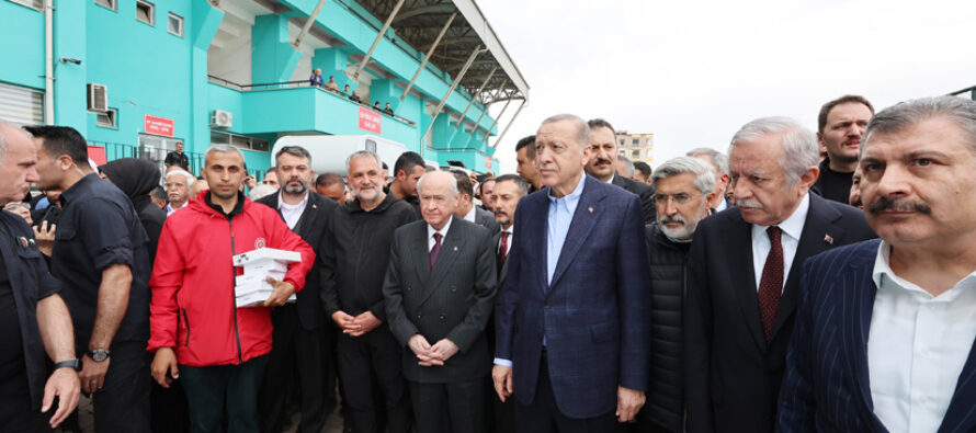 Cumhurbaşkanı Erdoğan, “Hatay’da 183 bin konut ve 15 bin köy evi yapmayı planlıyoruz”
