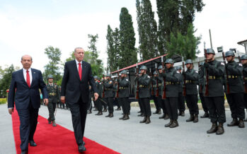 Cumhurbaşkanı Erdoğan, KKTC’de resmî törenle karşılandı