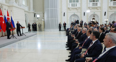 Cumhurbaşkanı Erdoğan, Rusya Devlet Başkanı Putin ile ortak basın toplantısı düzenledi