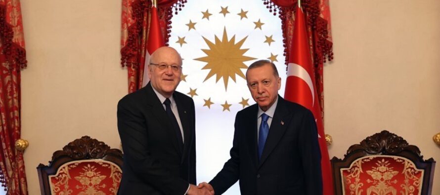 Cumhurbaşkanı Erdoğan, Lübnan Başbakanı Mikati ile görüştü