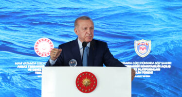 Cumhurbaşkanı Erdoğan, Aksaz Tersanesi Açılış ve Deniz Platformları Teslim Töreni’nde konuştu