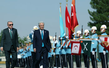 Kazakistan Cumhurbaşkanı Tokayev Cumhurbaşkanlığı Külliyesinde