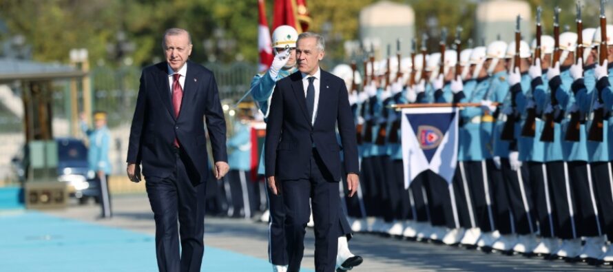 Kanada Başbakanı Carney Cumhurbaşkanlığı Külliyesinde