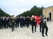 Cumhurbaşkanı Erdoğan, Anıtkabir’de düzenlenen törene katıldı