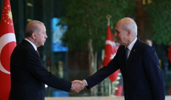 Cumhurbaşkanı Erdoğan, 29 Ekim Cumhuriyet Bayramı tebriklerini kabul etti